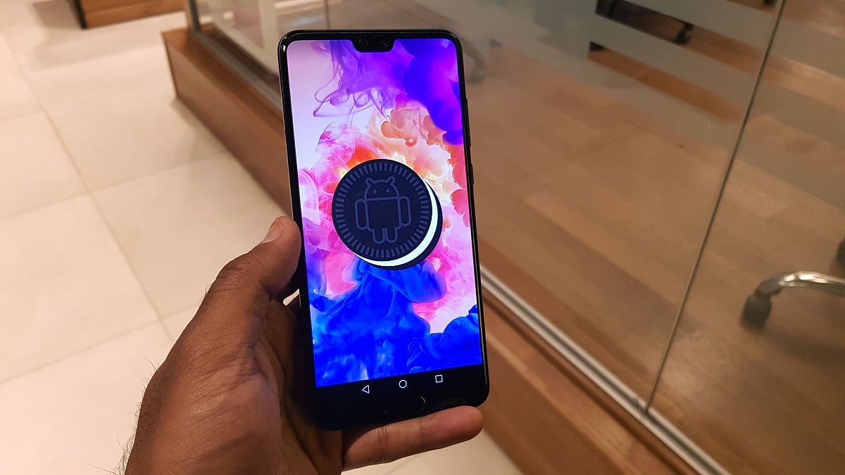 This is the Huawei P20 running Android Oreo. 