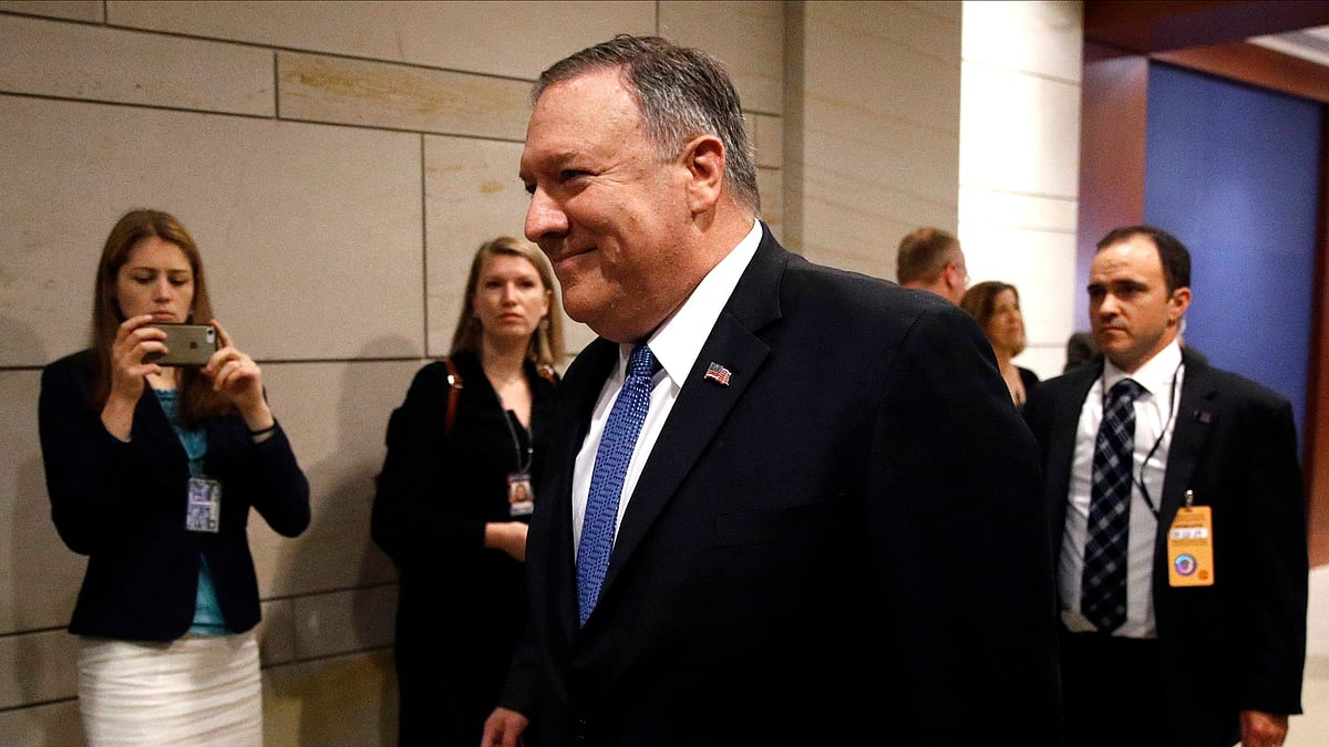 File image of US Secretary of State Mike Pompeo.