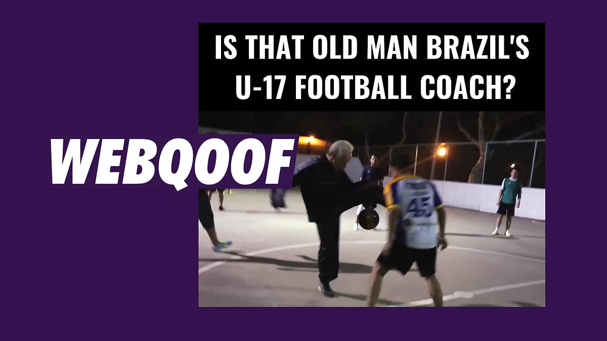 The video actually features Séan Garnier, a French freestyle footballer.