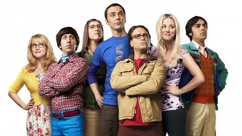 The cast of <i>The Big Bang Theory</i>. 