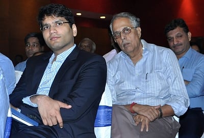 Shashwat Goenka (L). (Photo: Kuntal Chakrabarty/IANS)