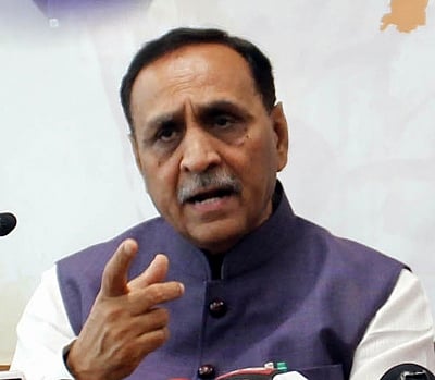 Vijay Rupani. (File Photo: IANS)
