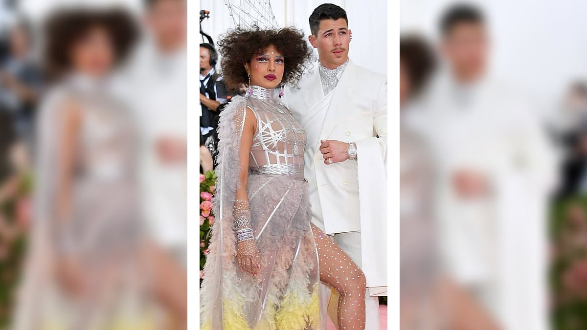 Priyanka Chopra and Nick Jonas at the Met Gala 2019.