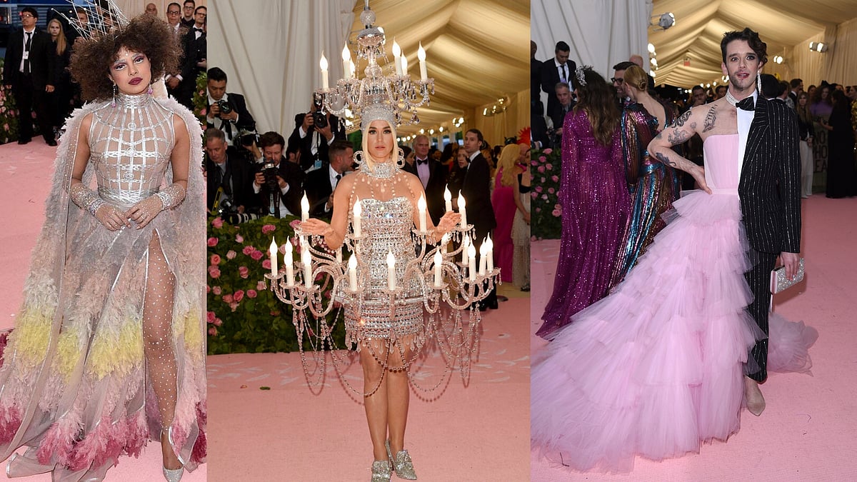 Celebrities’ over-the-top outfits for Met Gala 2019 become fodder for memes on social media.