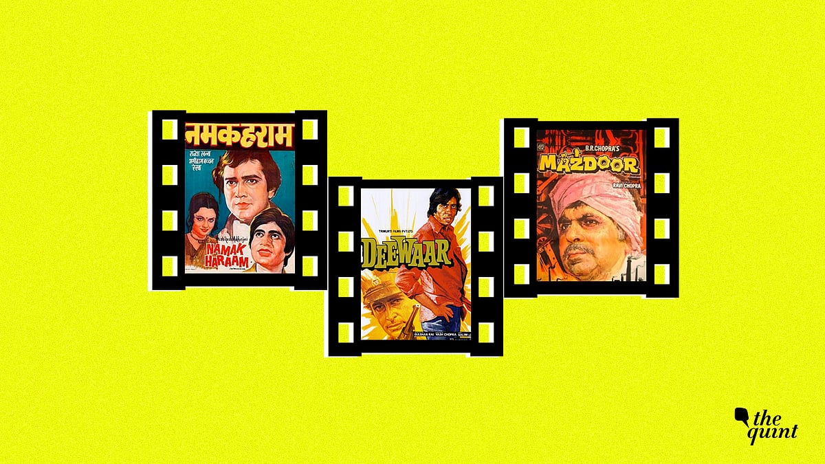Films like <i>Mazdoor</i> and <i>Namak Haraam</i>, from the ’70s and ’80s, spoke of the plight of the working class.