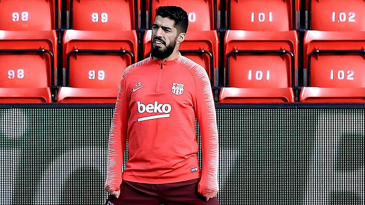 Luis Suarez will miss the Copa del Rey final after undergoing knee surgery.