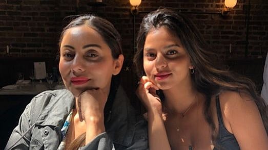 Suhana Khan with mom Gauri.