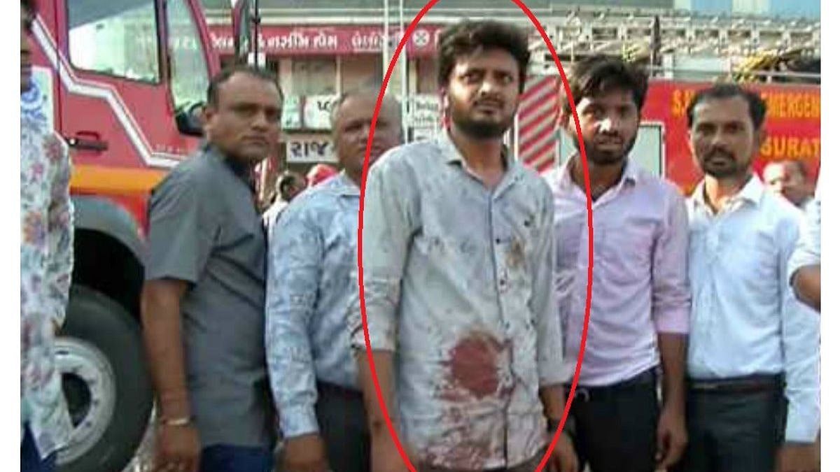 Ketan Jorawadia saved the lives of two students who were reportedly trapped in the building.