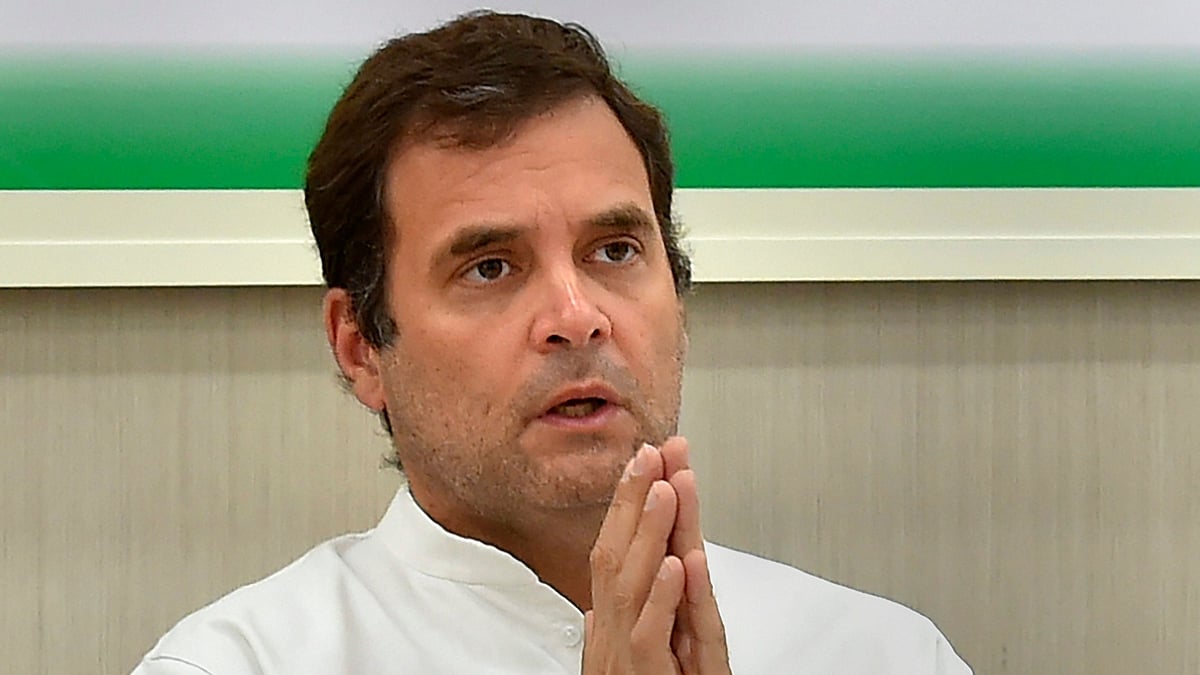 File image of Congress President Rahul Gandhi.