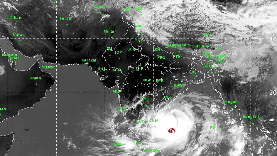 Cyclone Fani approaches the eastern coast.