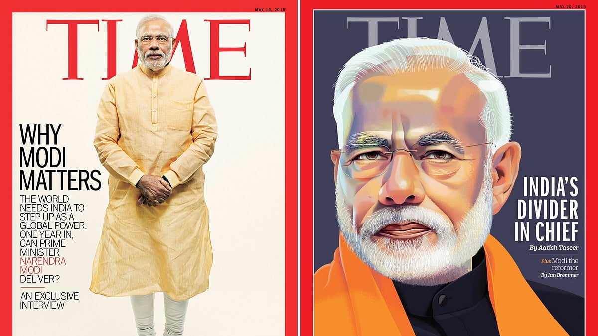 “... Modi will never again represent the myriad dreams and aspirations of 2014,” the TIME’s latest cover story says.