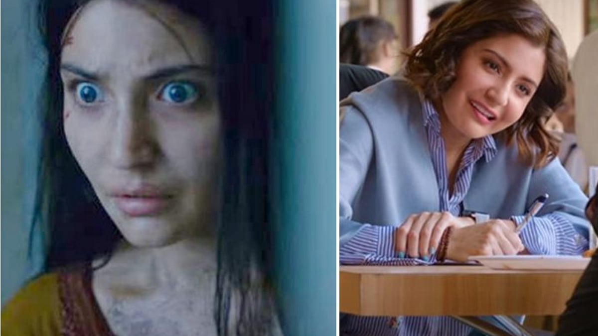 Anushka Sharma in <i>Pari</i> and <i>Zero</i>.