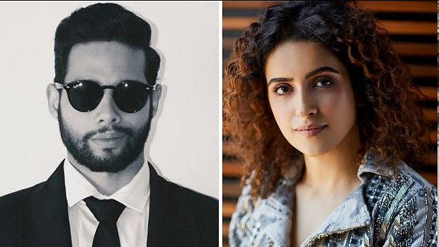 Siddhant Chaturvedi (L) and Sanya Malhotra (R).