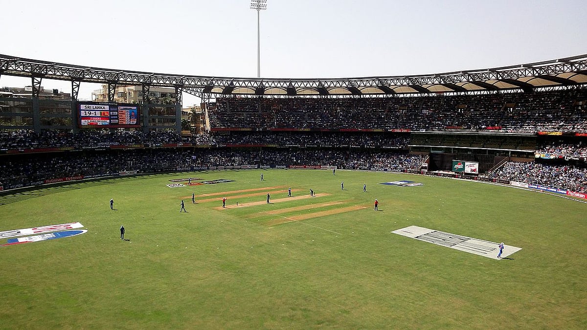 Photo of Wankhede stadium used for representation.