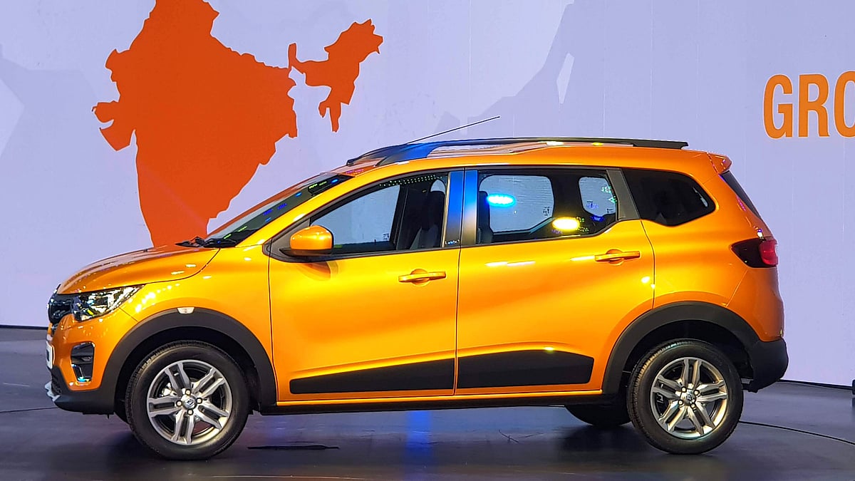The Renault Triber is 3,990 mm in length, but comes with three-row seating.