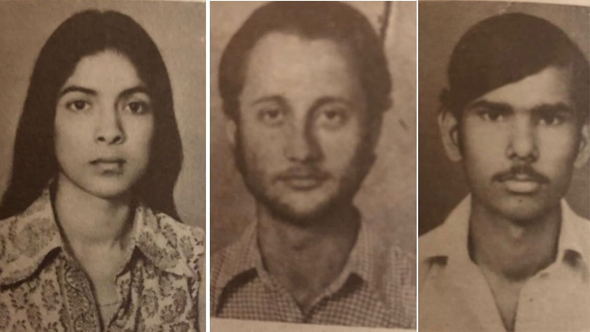 Neena Gupta, Anupam Kher and Satish Kaushik from National School of Drama Days.