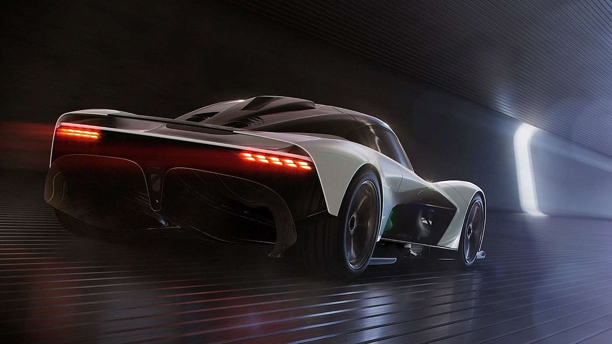 This is the latest hyper car from Aston Martin.