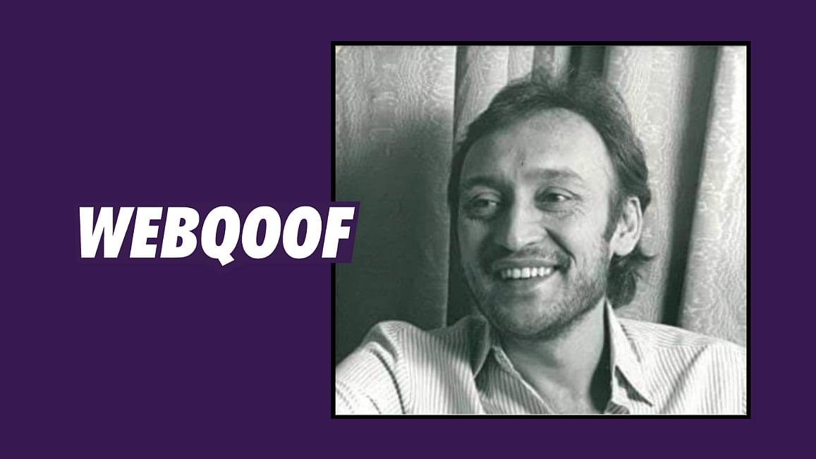 A Facebook account falsely claimed that Bengali actor Victor Banerjee has passed away.