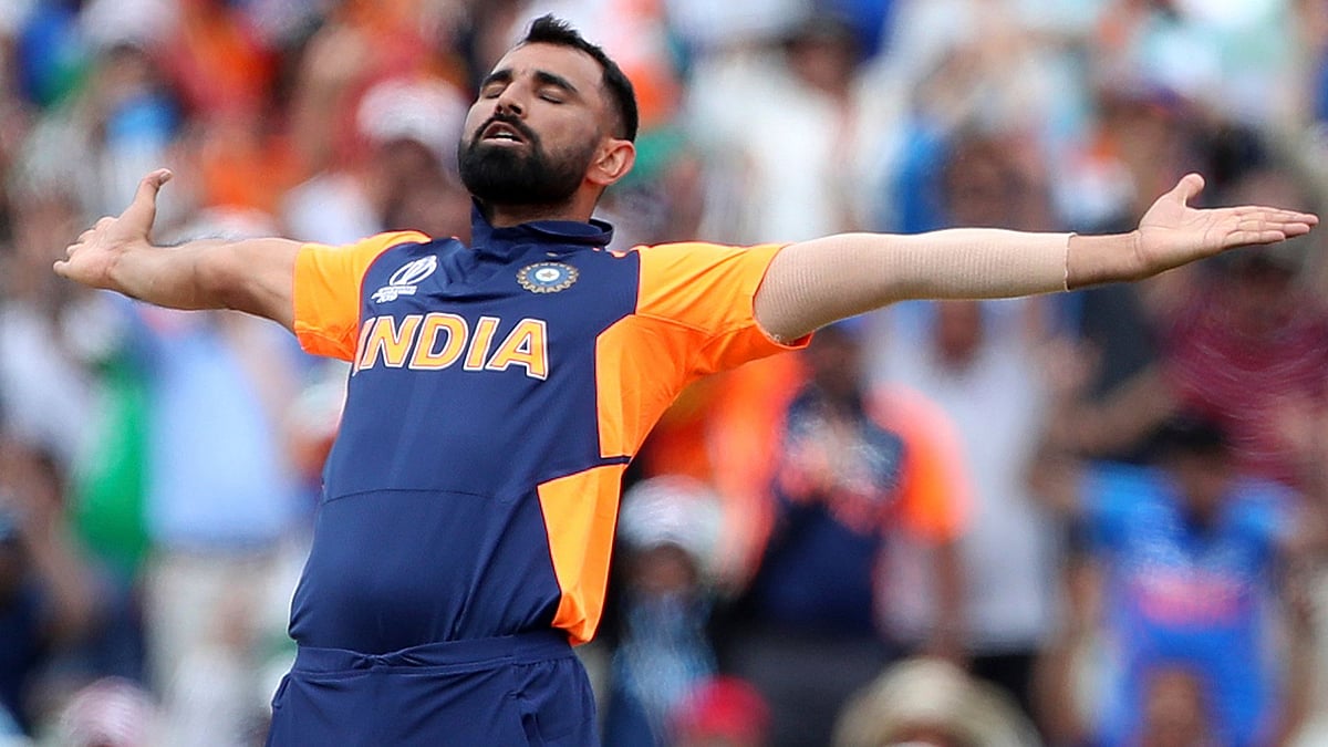 Mohammed Shami picked up his first hat-trick in international cricket against Afghanistan in the ICC World Cup in England.&nbsp;