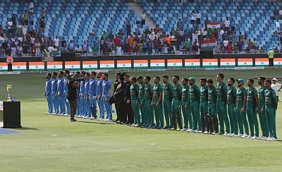Indian and Pakistani players. (File Photo: Surjeet Yadav/IANS)