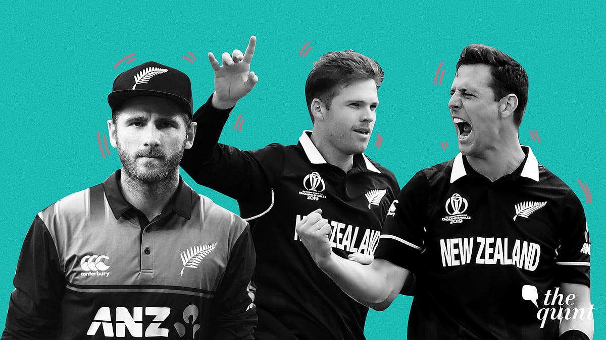 From left: Kane Williamson, Lockie Ferguson and Matt Henry.