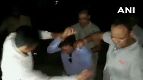 The reporter has alleged that he was beaten up over the course of his coverage of the derailment.&nbsp;