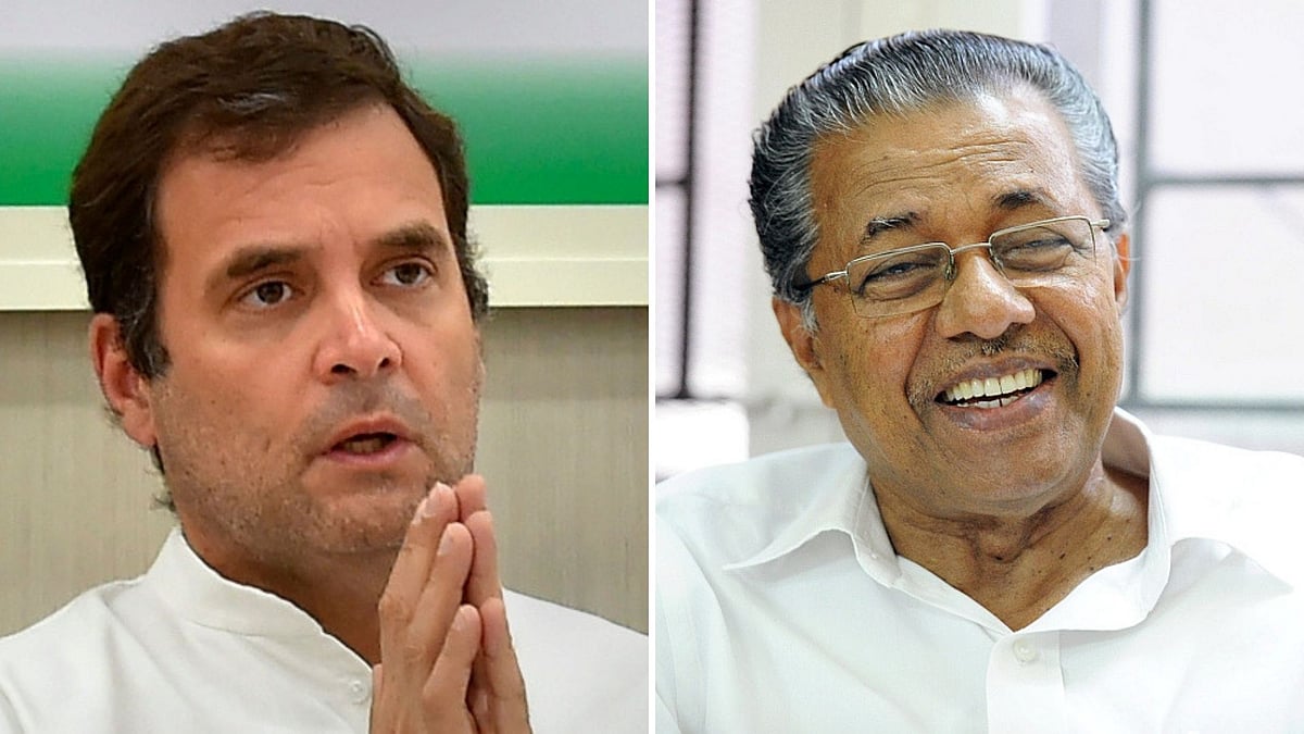 Rahul Gandhi and Pinarayi Vijayan.
