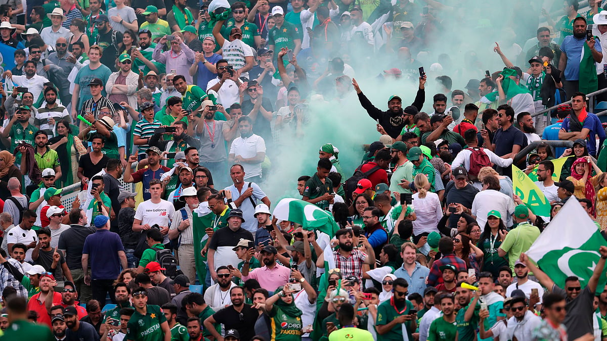 Fans who were ticketless and cheering for the team from outside the stadium turned on each other and started vandalising stadium property.