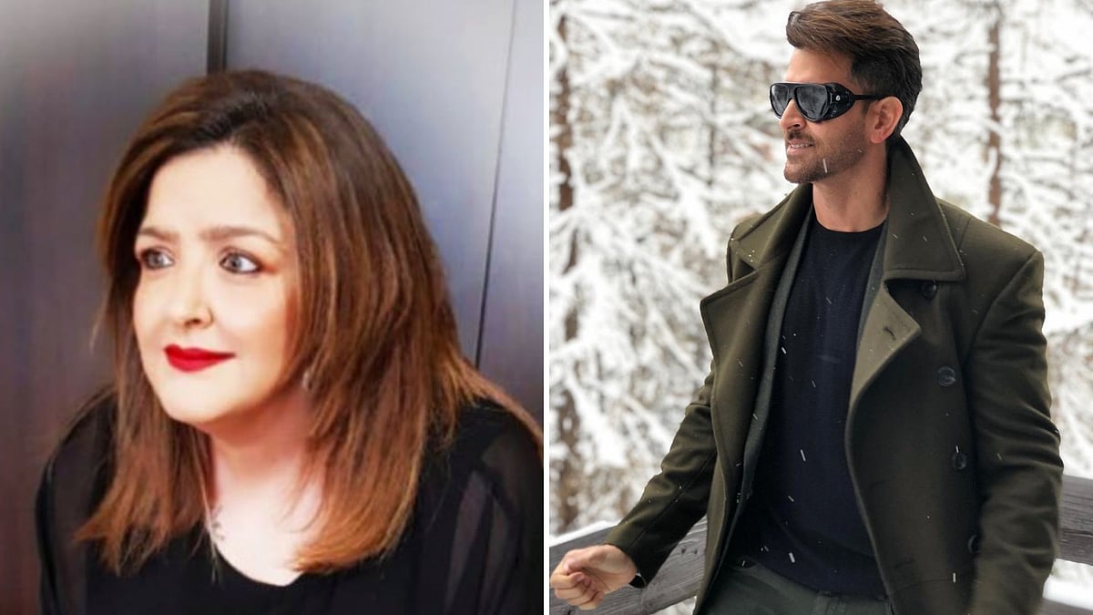 Sunaina Roshan and Hrithik Roshan.