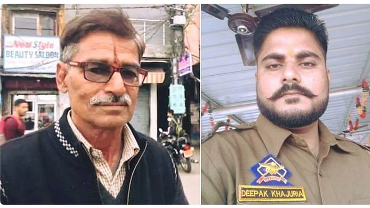 Sanji Ram and Deepak Khajuria, accused in the Kathua case.