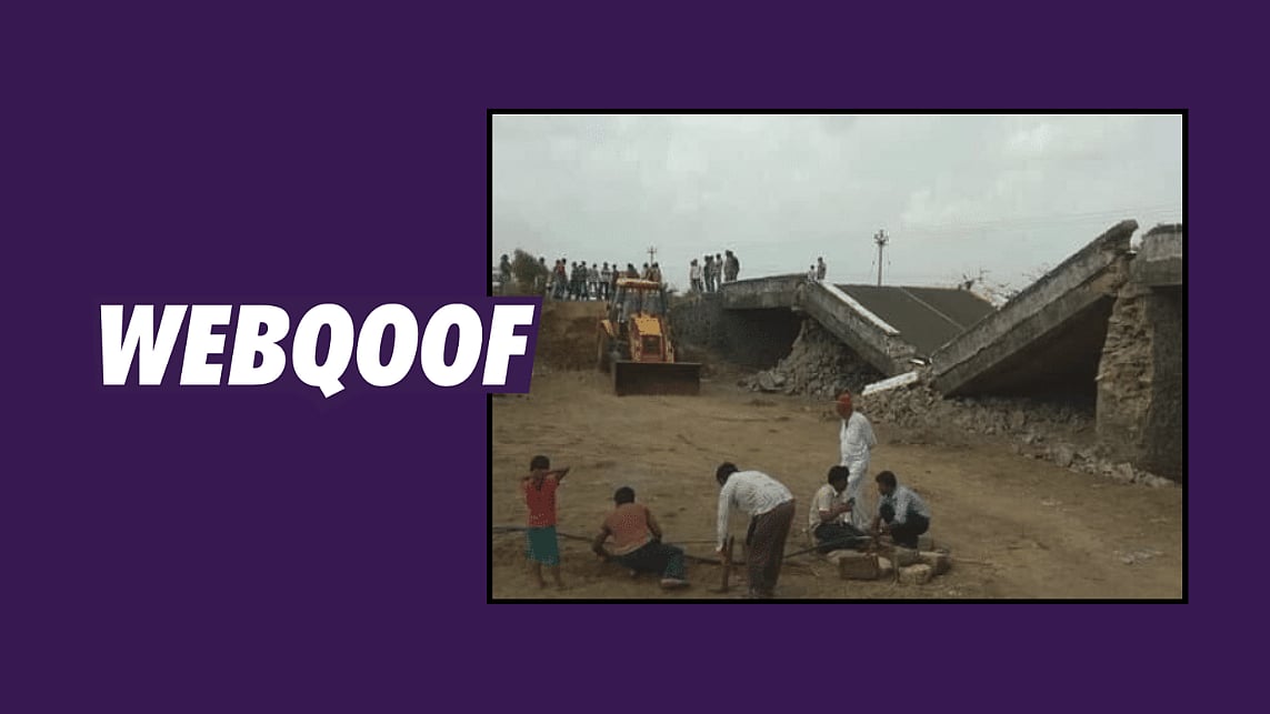 The bridge that collapsed on Jamnagar-Junagadh highway was neither planned nor inaugurated by PM Modi.