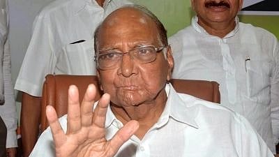 NCP chief Sharad Pawar. 