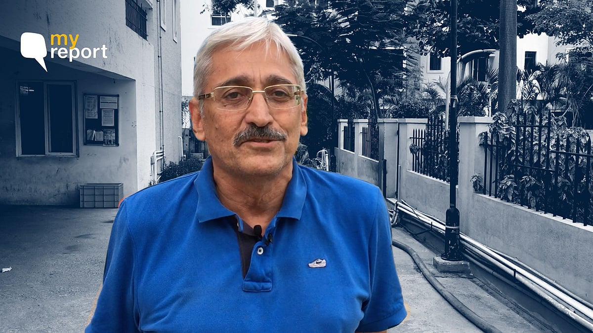 Despite the water crisis crippling Tamil Nadu, a Chennai resident tells how his apartment is managing to save water. 