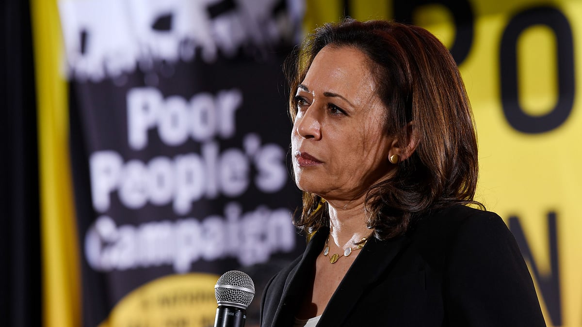 File image of Kamala Harris.