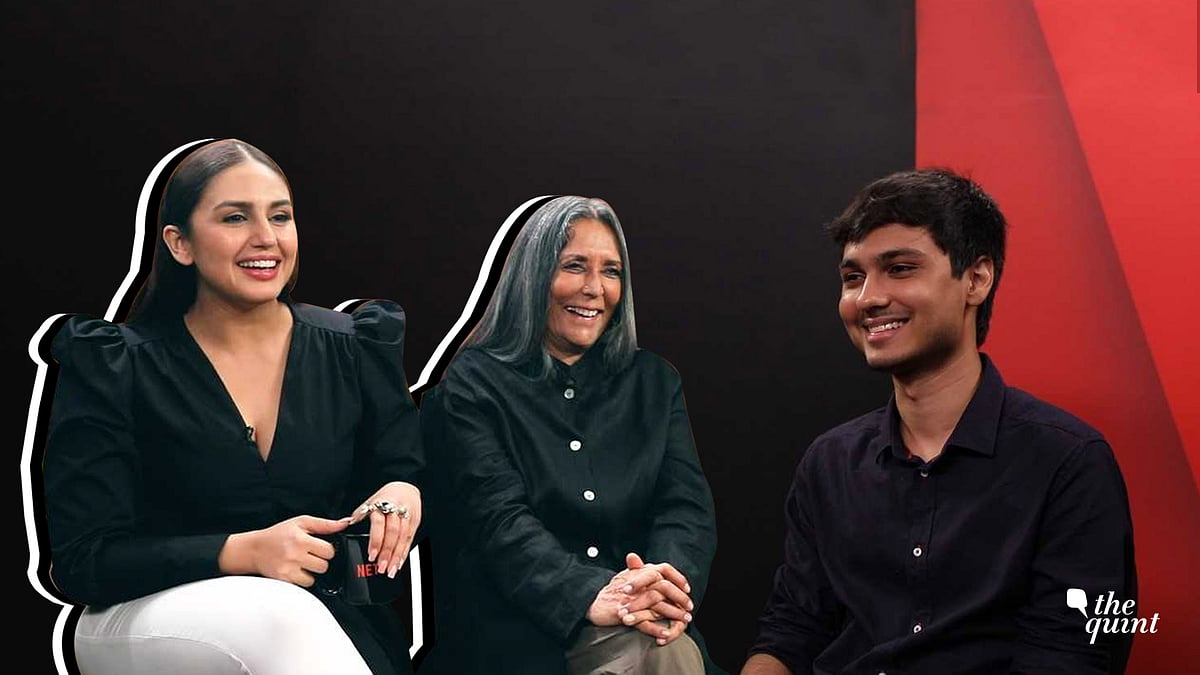Huma Qureshi and filmmaker Deepa Mehta on their new show<i> Leila.</i>