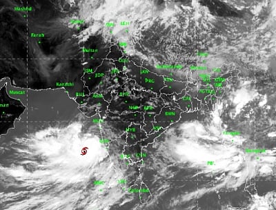 It is very likely to move nearly northwards and cross Gujarat coast between Porbandar and Mahuva around Veraval & Diu region as a Severe Cyclonic Storm with wind speed 110-120 kmph gusting to 135 kmph during the early morning of 13 June 2019.