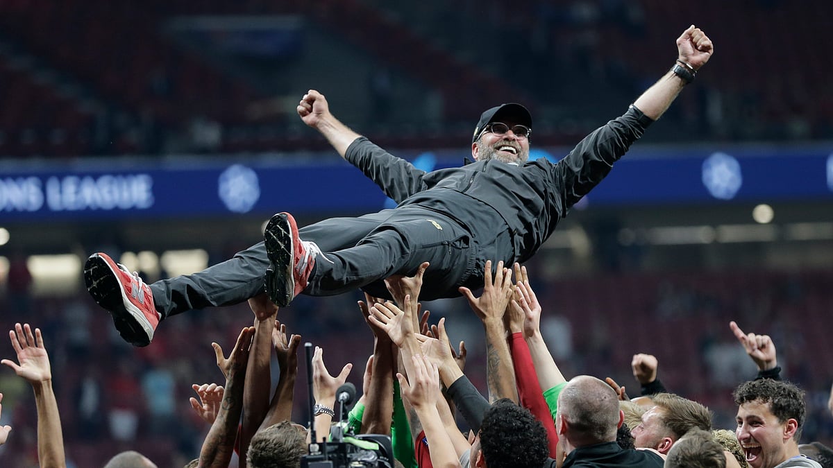 After losing his last six cup finals, a streak the charismatic manager put down to bad luck, luck was on his side on Saturday.