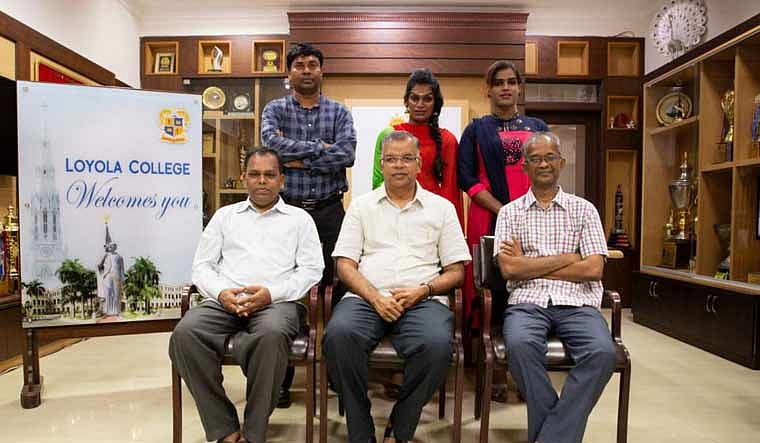 Trans students Diya and Mirthulla take admission in Loyola College, Chennai.&nbsp;