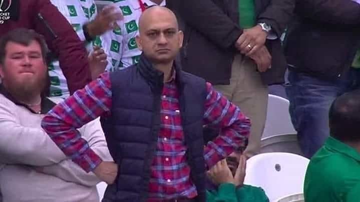 Angry fan’s reaction during Aus vs Pak 
