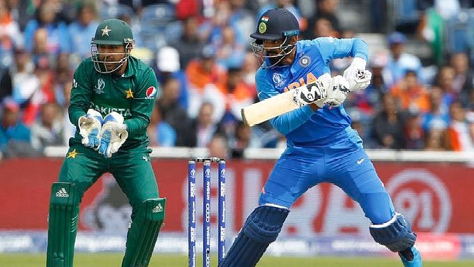 In this file photo, KL Rahul opening the innings with Rohit Sharma in his first international match against Pakistan. 
