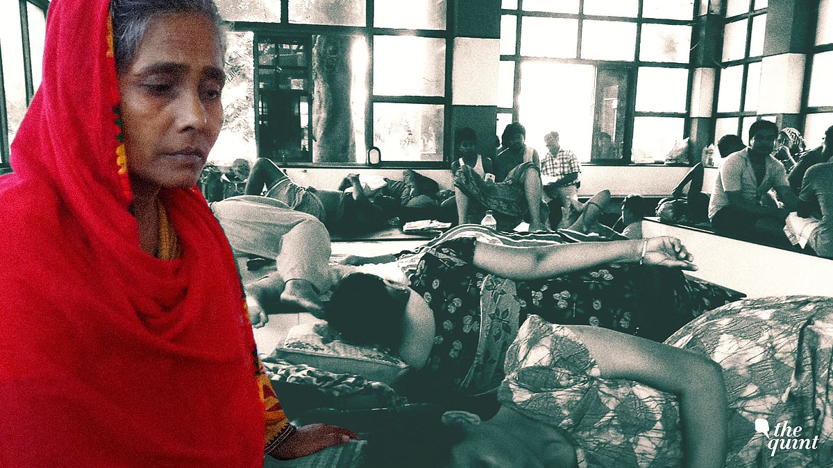 Patients who have travelled miles to come to Kolkata for treatment wait for the doctors’ strike to end in the city’s government hospitals.