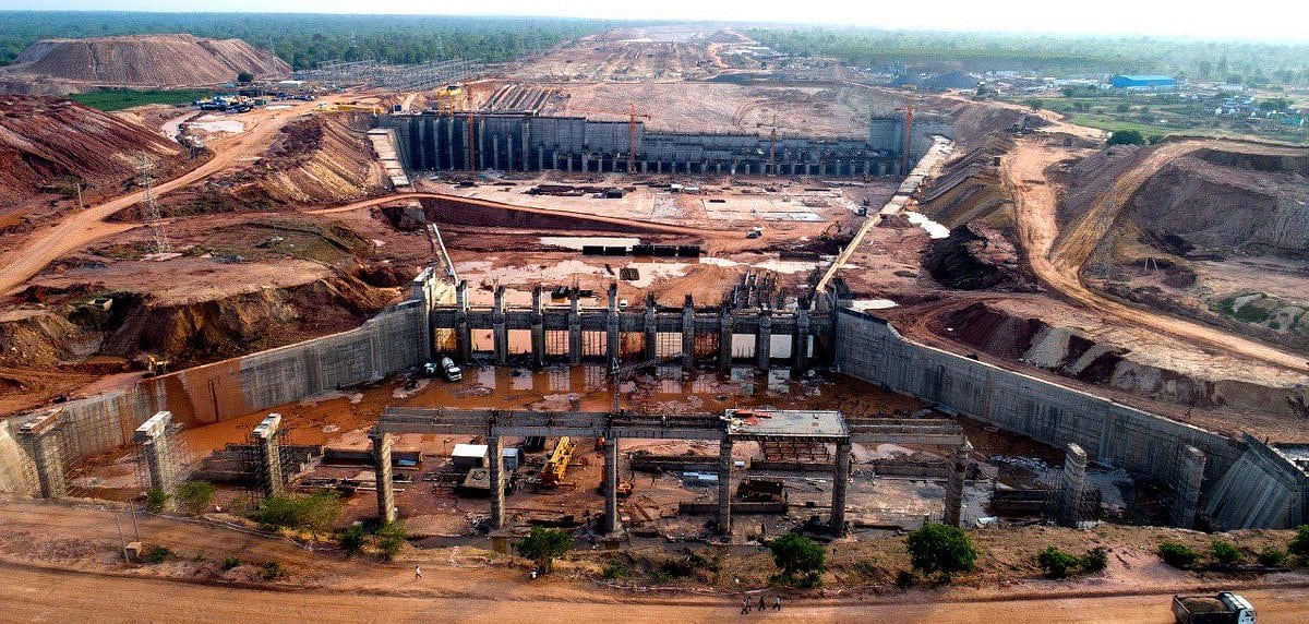  Kaleshwaram Project was inaugurated by Chief Minister K Chandrasekhar Rao at Medigadda in Jayashankar-Bhupalpally district.