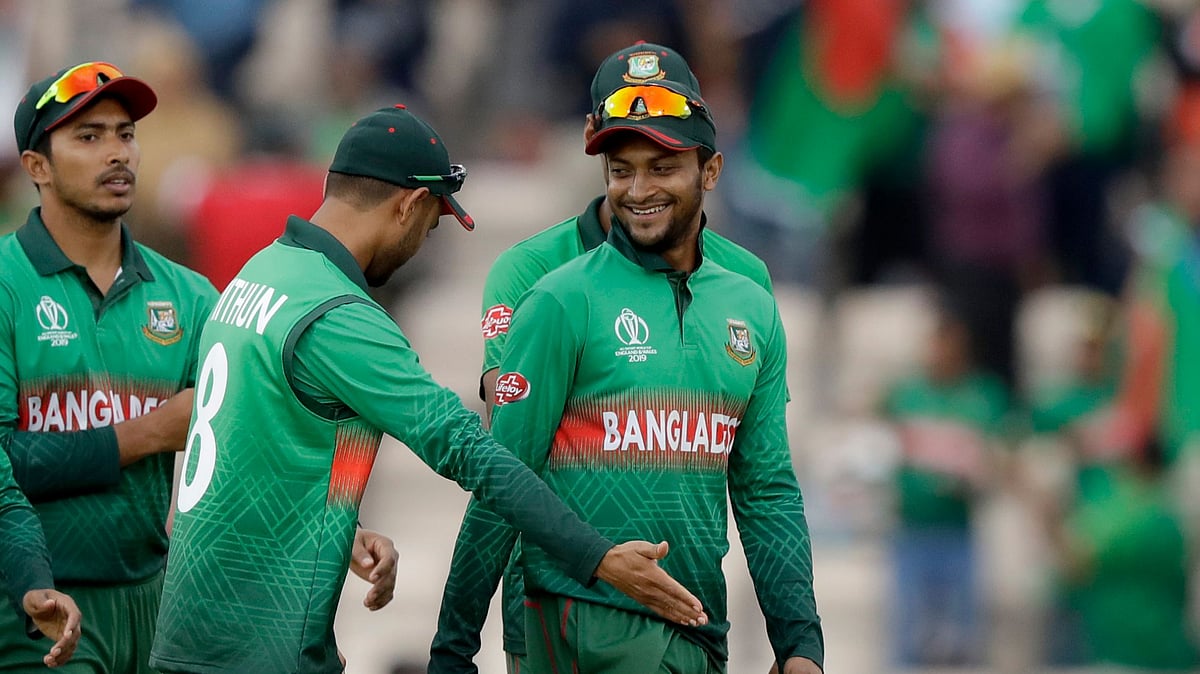 Shakib was also named as the Player of the Match in the game against Afghanistan. 