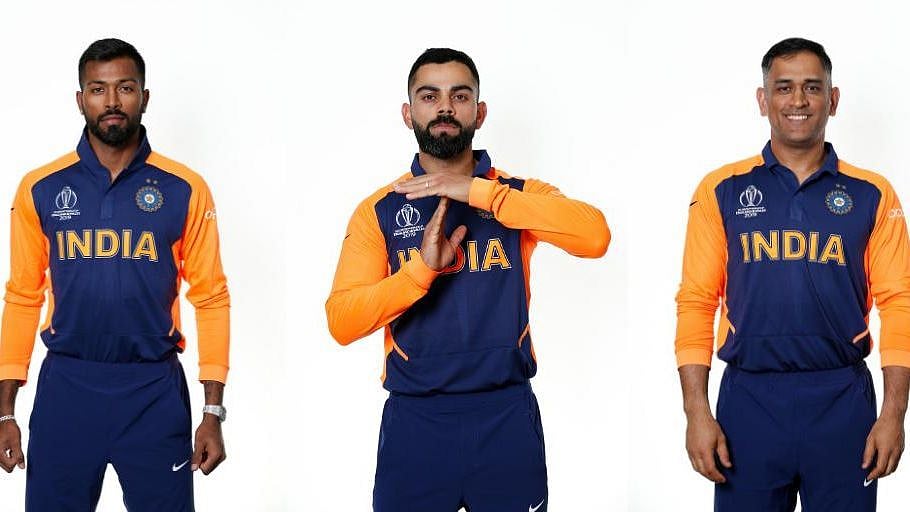 Indian team will sport their ‘away’ jersey against England on Sunday.