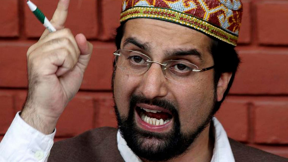 File image of Mirwaiz Umar Farooq.