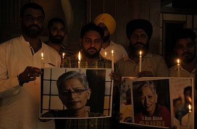 The Maharashtra Police on Tuesday arrested right-wing activist Sharad B. Kalaksar in connection with the killings of Communist leader Govind Pansare and journalist Gauri Lankesh, officials said. (Photo: IANS)