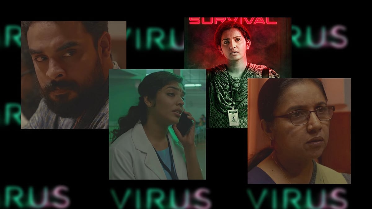 <i>Virus</i> features an ensemble cast of popular Malayalam actors.