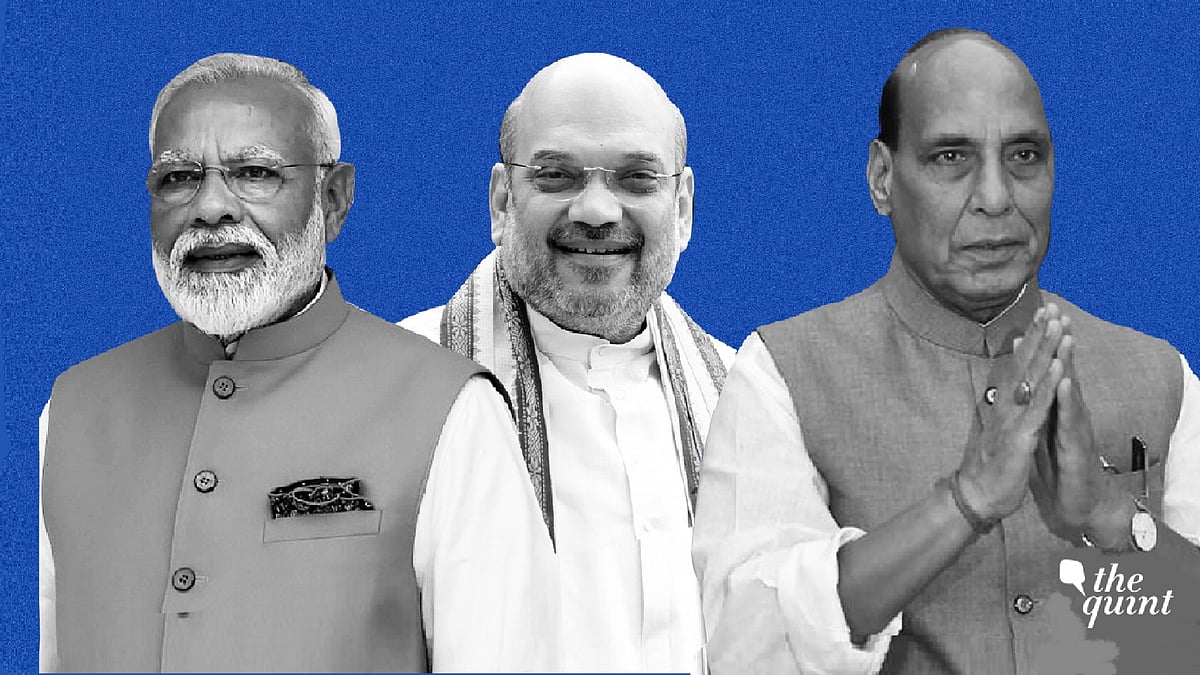 <div class="paragraphs"><p>Prime Minister Narendra Modi presided over a high-level meeting with Defence Minister Rajnath Singh, Union Home Minister Amit Shah and NSA Ajit Doval on Tuesday, 29 June to discuss futuristic defence challenges.</p></div>