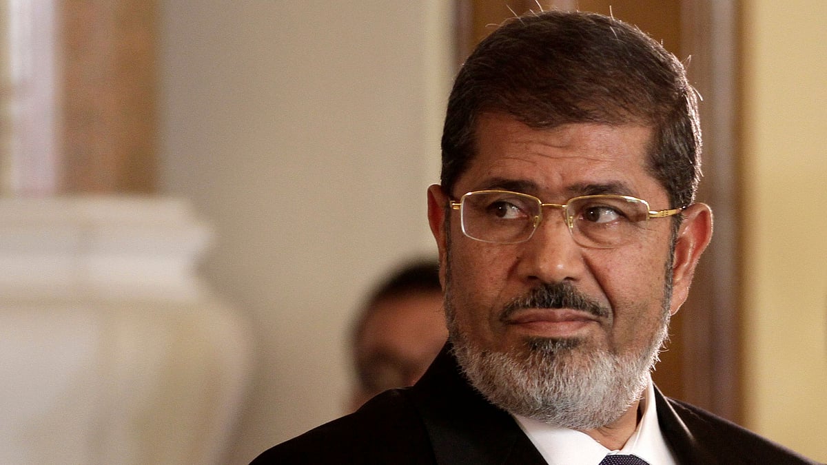 Former Egyptian President Mohammed Morsi.