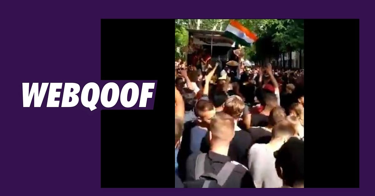 Image accompanying Bhojpuri song "Lolipop Lagelu" rocked the streets of London amidst World Cup fever.